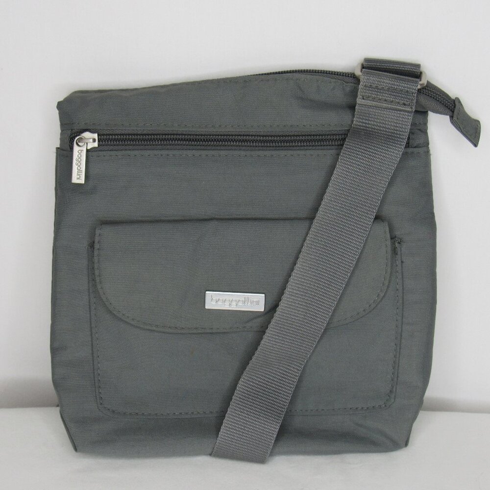 Baggallini Gray Crossbody Travel Bag